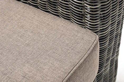 Лаунж-зона из искусственного ротанга, цвет графит 4SIS Боно BS3C2T-4-SET graphite