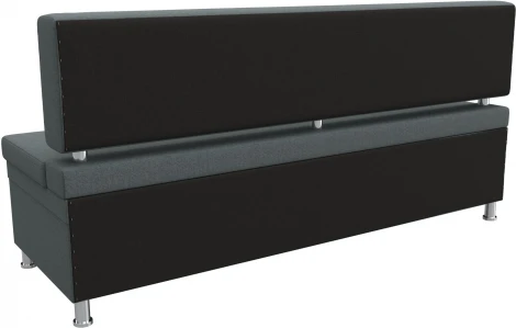 Диван кухонный прямой Стайл (Серый/Рогожка) Лига Диванов арт.123789