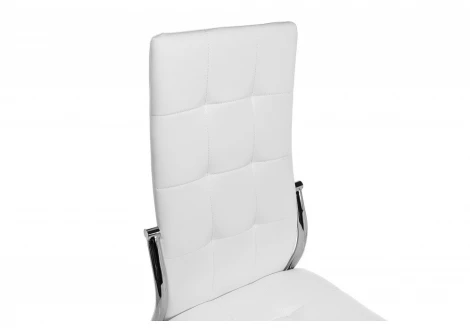 Обеденный стул на металлокаркасе Woodville Farini белый 1519