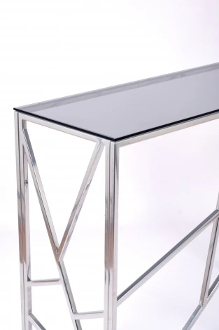 Консольный стол AllConsoles 1051-CS grey серебряный