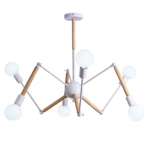Потолочная люстра Natali Kovaltseva Andy 75139/6C WHITE