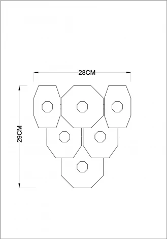 Бра Arte Lamp Lambrusco A4069AP-2AB (220V)
