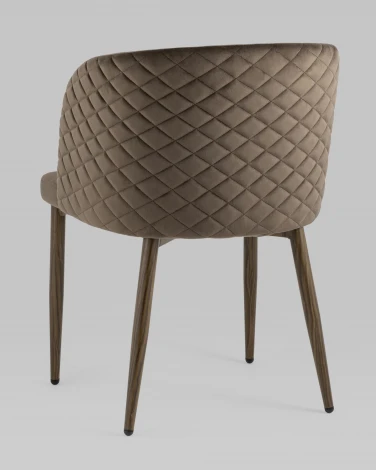 Стул Stool Group Оскар велюр коричневый УТ000031311
