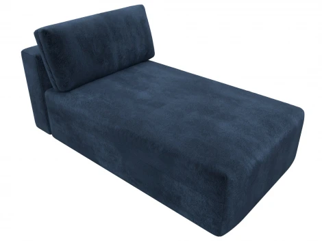 Модуль канапе Лига-060 НПБ (ЛДСП,Брус,Фанера,Велюр/Синий) Лига Диванов 129552