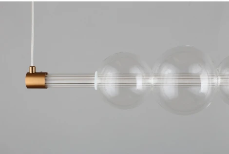 Подвесной светильник Omnilux Abbazia OML-65903-05 (LED, 220V, на тросе, шарики)