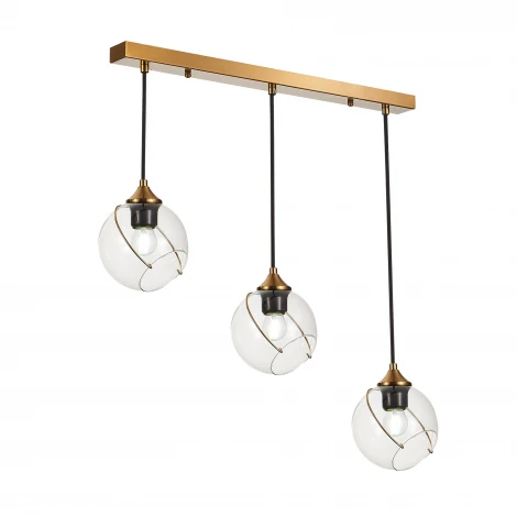 Подвесной светильник Evoluce Satturo SLE103103-03 (220V, на проводе, шарики)