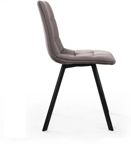 Стул Top Concept UNO, бархат антрацит 14/ черный профиль