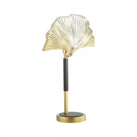 Интерьерная настольная лампа Odeon Light Ventaglio 4870/1T (220V, выключатель, листья)