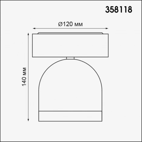 Потолочный светильник уличный Novotech Galeati 358118 (LED, 220V, IP65)