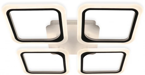 Потолочная люстра Ambrella Acrylica FA4375 (регулировка яркости, LED, 220V, пульт управления)