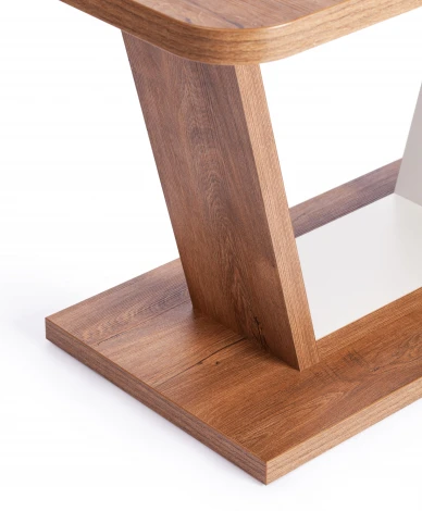 Стол обеденный VOX ЛДСП, 132-172x85x75,5 см, Дуб Канзас/Пепел Tetchair 19125