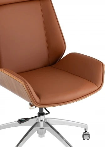 Кресло руководителя TopChairs Crown SN коричневый