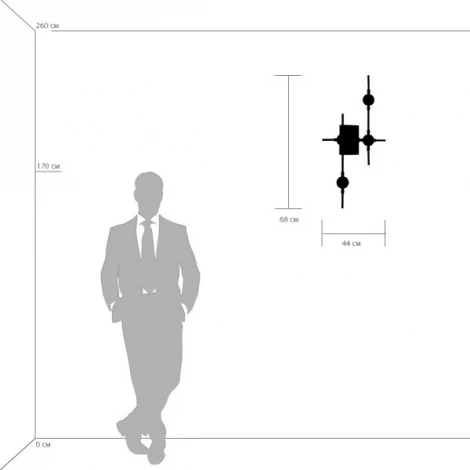 Настенный светильник Lightstar Bergamo 745647 (LED, 220V)