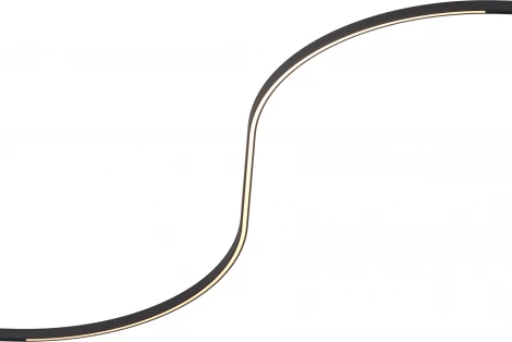 Гибкий светодиодный светильник с гибким неоном магнитный ST Luce Super5 ST668.436.08 Белый, Черный LED 1*8W L1 000xW10xH5 24V