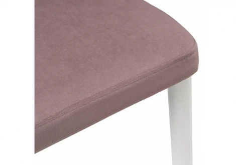 Стул Woodville на металлокаркасе Kora white / light purple 15233