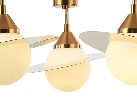 Потолочная люстра на штанге Stilfort Saturn 2125/03/05P (220V, шарики)