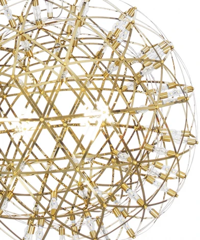 Подвесной светильник Loft It Raimond 9027-43 Gold (LED, 220V, на проводе, шар)