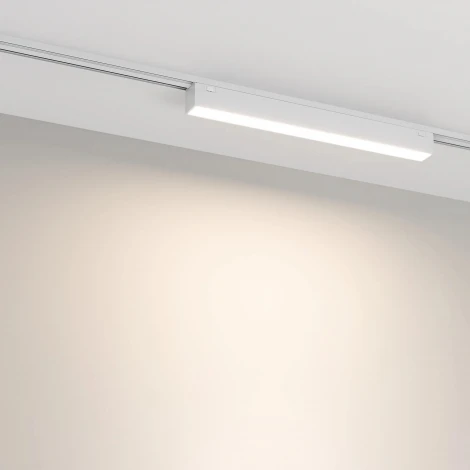 светильник магнитный MAG-VIBE-FLAT-L293-12W Day4000 (WH, 100 deg, 48V) (Arlight, IP20 Металл) 044434