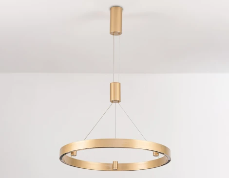 Подвесной светильник светодиодный COMFORT FL5846 Ambrella (220V, на тросе, кольцо)