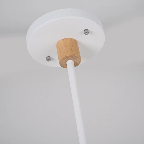 Потолочная люстра Wi-Fi на штанге Turna Dbl L12 White By ImperiumLoft Turna-Dbl01 (LED, 220V, голосовое управление, умный дом - Алиса)