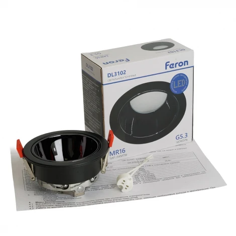 Светильник потолочный встраиваемый Feron DL3102 51402