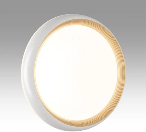 Настенно-потолочный светильник Sonex Tofiq White 7650/EL PALE SN пластик/белый/золотой LED 70Вт 3000-6000К D480 IP43 пульт ДУ (220V, круглые)