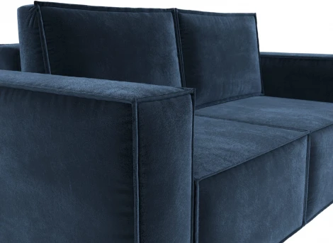 Диван прямой Куба мини Лига Диванов (Велюр) арт.126604