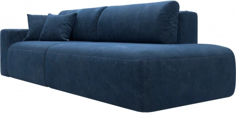 Диван прямой Лига-036 НПБ Модерн подлокотник слева Лига Диванов (Велюр) арт.127707L