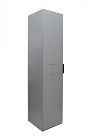 GD-10023-6 Шкаф Alto пенал c полками,цвет серый Кобальт, фасад глухой 50*57*228.5см Garda Decor