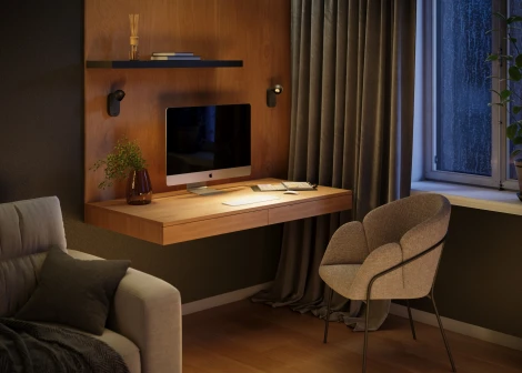 Спот с usb Maytoni Elfin MOD434WL-L5B3K (LED, 220V, выключатель, шар)