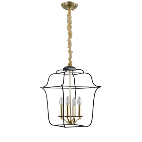 Подвесная люстра Omnilux Maiori OML-94706-04 (220V, на цепи, свеча)