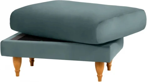 Пуф Italia ОГОГО (арт.339900), (Ткань/Бирюзовый)