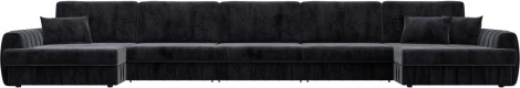 Диван П-образный Лига-057 НПБ МегаЛонг Лига Диванов (Велюр) арт.129365