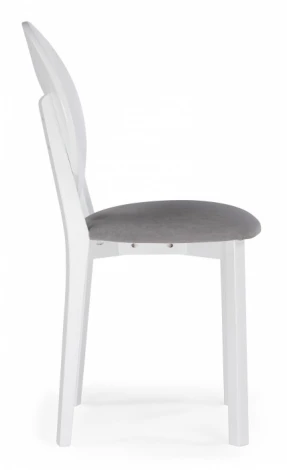 Обеденный стул Woodville Марти Максимал (Дерево, Ткань/Белый) арт.620129