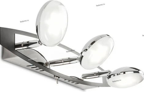 Спот IDLamp Venna 340/3A-Blackchrome