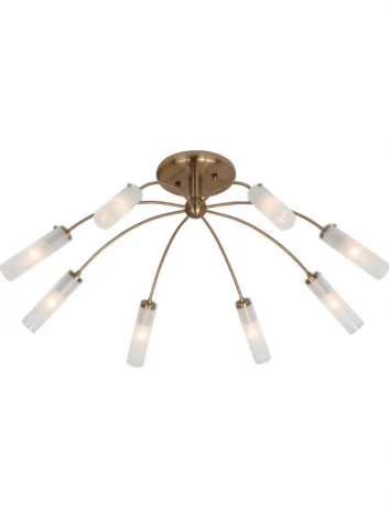 Потолочная люстра N-Light P-570 P-570/8 antique brass