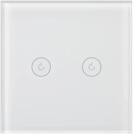 Выключатель сенсорный SWT-OMALI-S02-ZB-WH (250V, 10A, Zigbee) (Arlight, Стекло) 050041