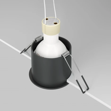 Встраиваемый светильник Reif GU10 1x50Вт Maytoni Technical DL049-01B (220V, круглые)