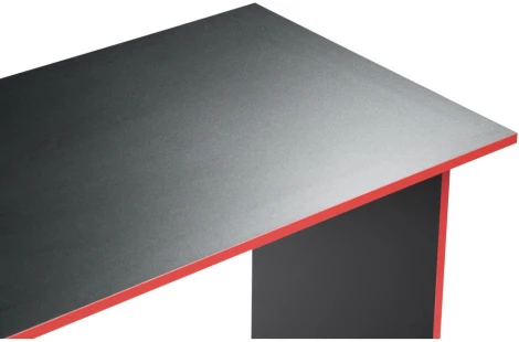 Письменный стол Woodville Эрмтрауд черный / красный 474253