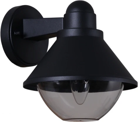 Настенный фонарь уличный Reluce 08298-9.2-001SJ BK (220V, фонарь, IP54)