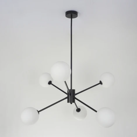 Потолочная люстра на штанге Zortes Ragy ZRS.1883.6 (220V, шарики, IP21)