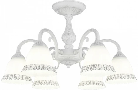 Потолочная люстра на штанге Arte Milano AM347410 347410/6 WT+SL (220V)