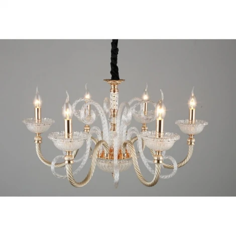 Подвесная люстра Omnilux 883 OML-88303-06 (220V, на цепи, свеча)