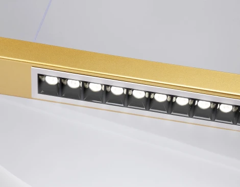 Подвесной светодиодный светильник Ambrella Comfort FL51488 (регулировка яркости, 220V, пульт управления, на тросе, кольцо)