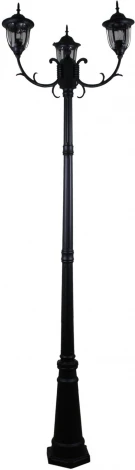 Наземный фонарь Reluce 00867-0.7-003SL 2.2M BK (220V, фонарь)