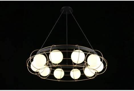 Подвесной светильник Aployt Mahot APL.317.03.10 (220V, на тросе, шарики, круглые)