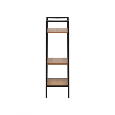 Стеллаж Leset Стилвуд 13 узкий, 3 полки 4687207095723 Металл, Черный