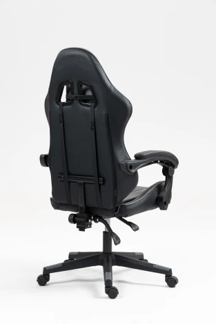 Кресло спортивное TopChairs Commander черно-серый арт.УТ000039476