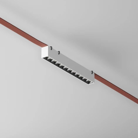 Трековый светильник ременной Downlight Maytoni Points Parity TR128B-12W4K-M-W 4000K 12Вт белый (48V)