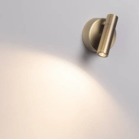 LED спот SP-BED-NB-R90-3W Warm3000 (BR, 20 deg, 230V) (Arlight, IP20 Металл) 036544